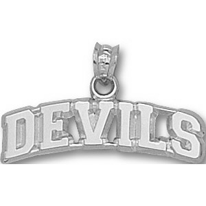New Jersey Devils DEVILS Pendant Sterling Silver