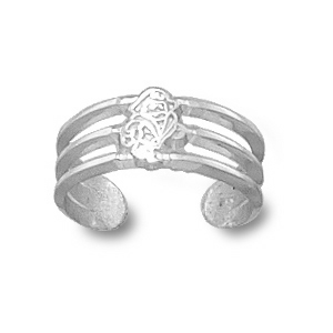 East Carolina Pirates Sterling Silver Toe Ring