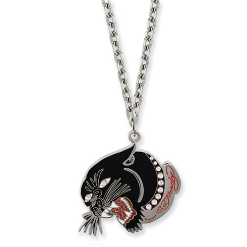 Ed Hardy Panther Necklace 24in