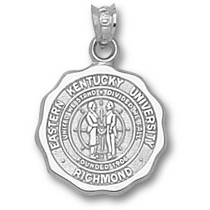 Sterling Silver 3/4in Eastern Kentucky Seal Pendant
