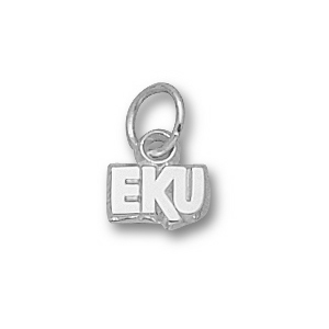 Eastern Kentucky Colonels 3/16in Sterling Silver Charm