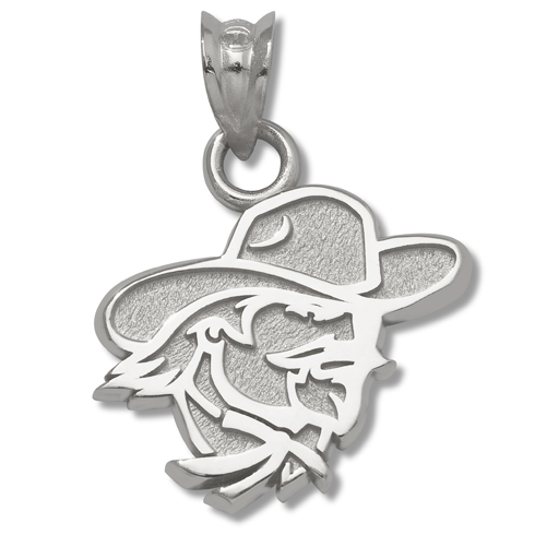 Sterling Silver 1/2in Eastern Kentucky Colonel Charm