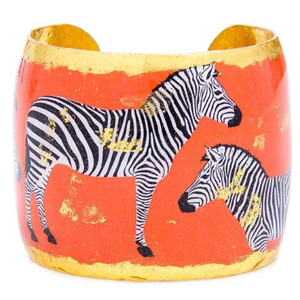 Evocateur Zebra Dreams Cuff Bracelet EVHS13401 Joy Jewelers