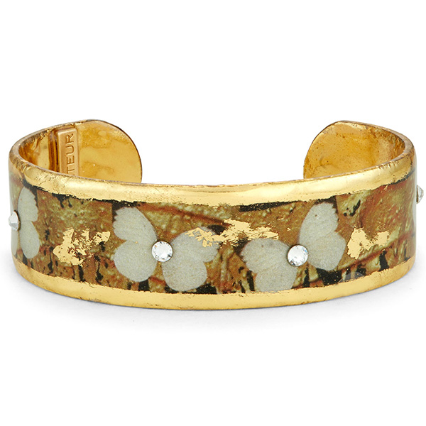 Evocateur Date Night Butterflies Cuff Bracelet