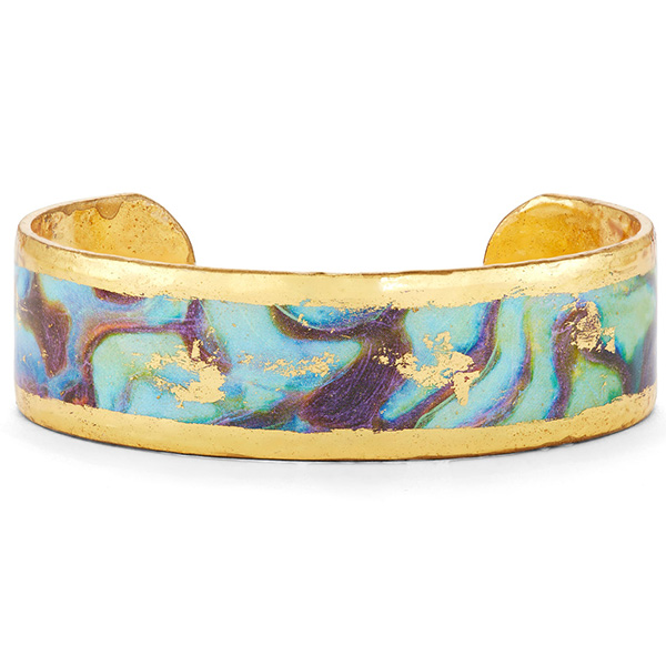 Evocateur Abalone Cuff Bracelet