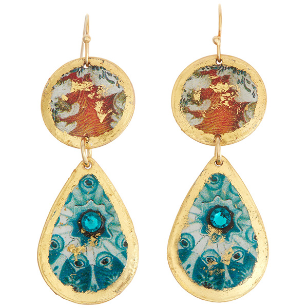 Evocateur Jellies Teardrop Dangle Earrings
