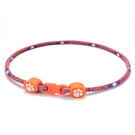 Clemson Tigers Titanium Sport Necklace