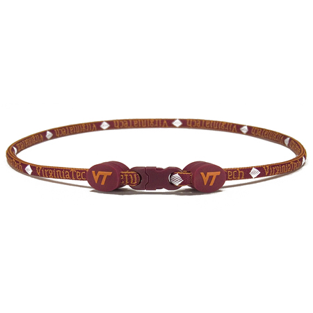 Virginia Tech Titanium Sport Necklace