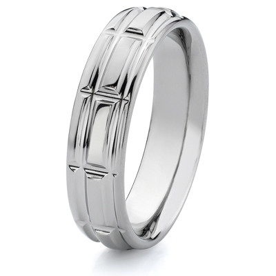 Titanium 6mm Band with Rolex Look