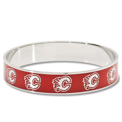 Calgary Flames Enamel Team Bracelet