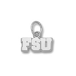 Florida State Seminoles 3/16in Sterling Silver Pendant