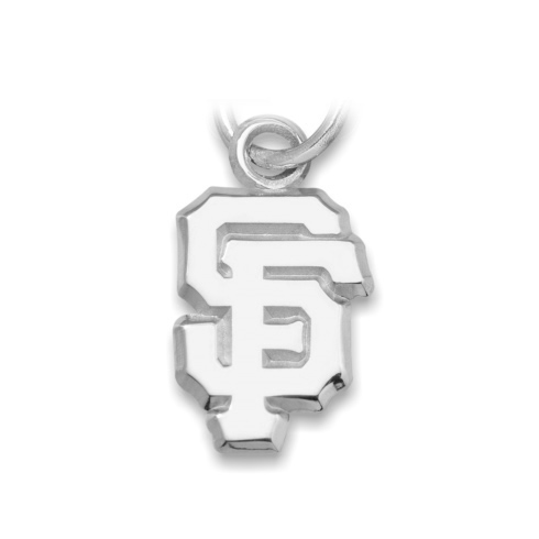 Sterling Silver 3/8in San Francisco Giants Charm
