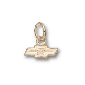 Chevy Bow Tie Logo 1/8in 14k Pendant