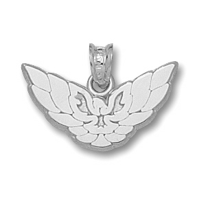Pontiac Firebird 7/16in Sterling Silver Pendant