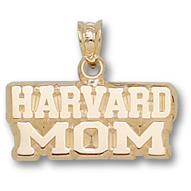 Harvard Mom Pendant 14k Yellow Gold