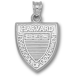 Harvard School of Government Pendant 5/8in Sterling Silver