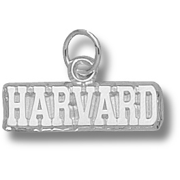 Harvard University Pendant Very Small Sterling Silver