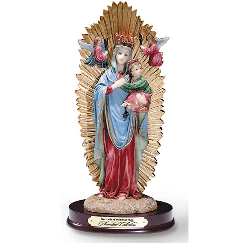 Our Lady of Perpetual Help 8in Florentine Collection Statue