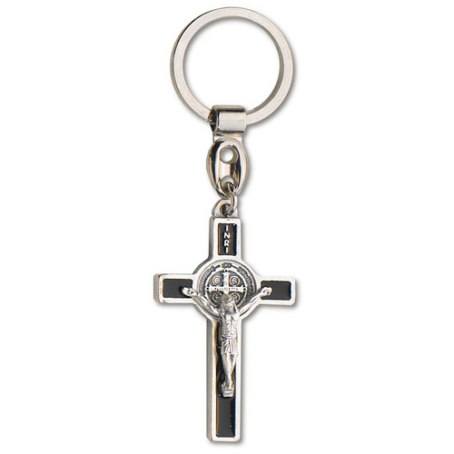 St. Benedict Crucifix Key Ring Two Pack MM-1965 | Joy Jewelers