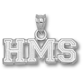 Harvard Medical School HMS Pendant Sterling Silver