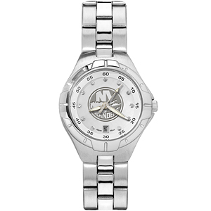 New York Islanders Ladies Pro II Pearl Dial Watch