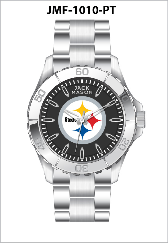 Jack Mason Pittsburgh Steelers Sport Bracelet Watch