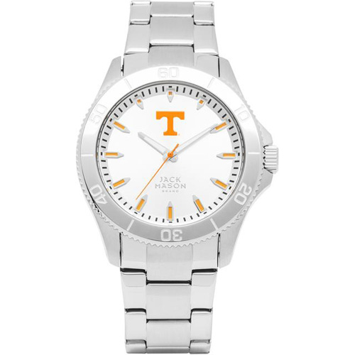 Jack Mason University of Tennessee Silver Sport Bracelet Watch