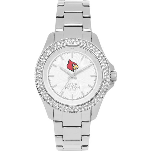 Jack Mason University of Louisville Ladies' Crystal Watch