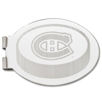 Montreal Canadiens Silver Plated Laser Engraved Money Clip