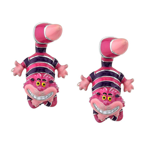 Disney X RockLove Alice in Wonderland Cheshire Cat Earrings