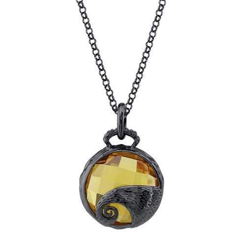 The Nightmare Before Christmas Simply Meant To Be Necklace Yellow Moon