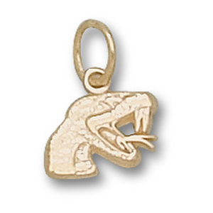 FAMU Rattlers 5/16in Pendant 10kt Yellow Gold