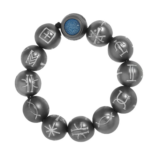 Marvel's Black Panther Men's Kimoyo Bracelet in Premium Gunmetal