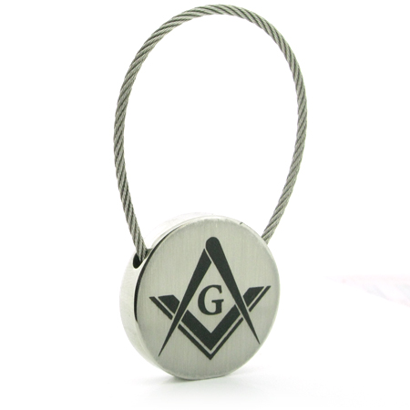Masonic Key Chain or Bag Tag