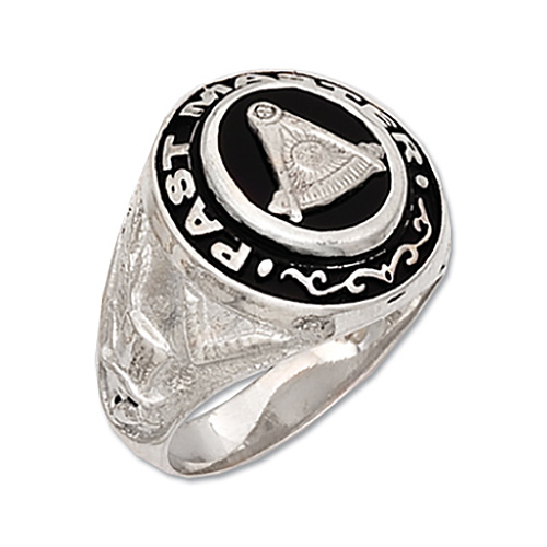 Sterling Silver Masonic Past Master Ring