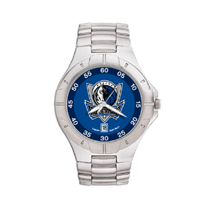 Dallas Mavericks Mens Stainless Steel Pro II Watch