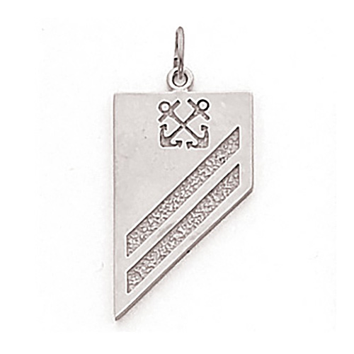 1in US Navy SA Pendant - Sterling Silver