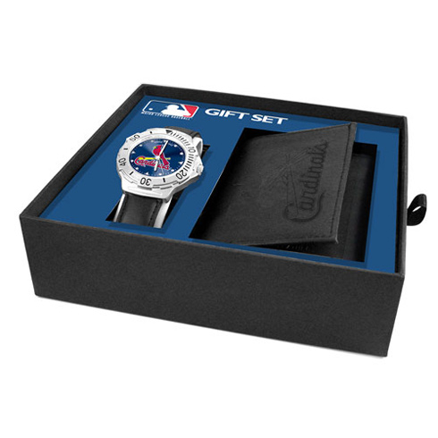 St. Louis Cardinals Watch and Wallet MLB-WWG-STL | Joy Jewelers