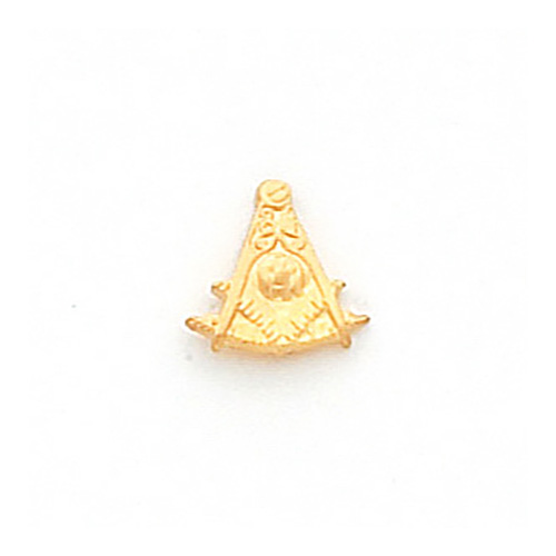 10kt Yellow Gold 3/8in Past Master Mason Tie Tac
