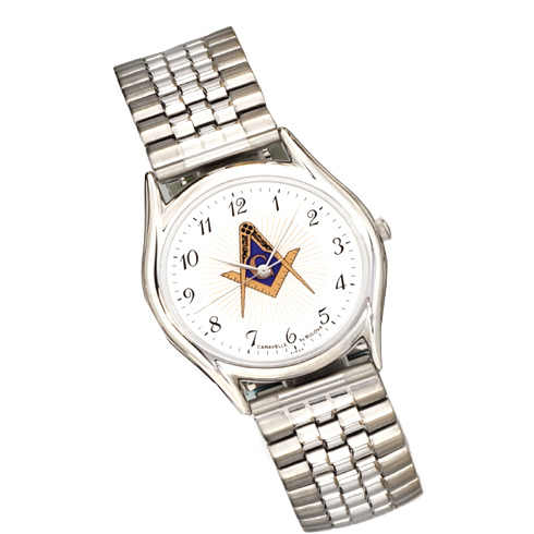 Masonic Watch with Expansion Band - Bulova