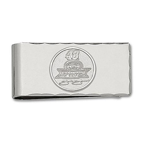 Jimmie Johnson 2007 Champion Silver Plated Money Clip