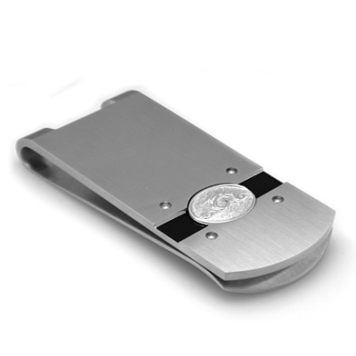 Orange County Choppers Black Rivet Money Clip