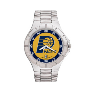 Indiana Pacers Mens Stainless Pro II Watch