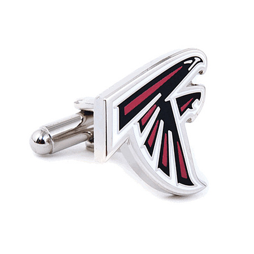 Stainless Steel Atlanta Falcons Cufflinks