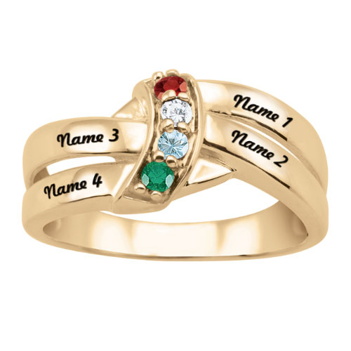 10kt Yellow Gold Concord Mother's Ring