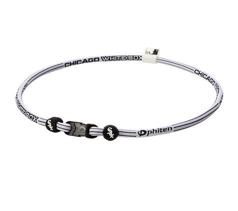 22 inch Chicago White Sox Titanium Phiten Necklace X30