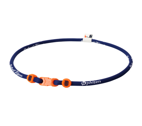 22in Detroit Tigers Titanium Phiten Necklace X30
