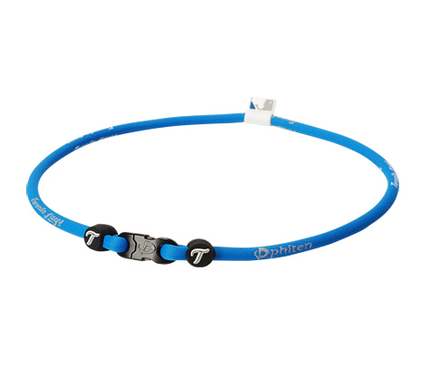 22 inch Toronto Blue Jays Titanium Phiten Necklace X30