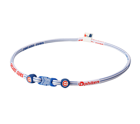 22in Chicago Cubs Titanium Phiten Necklace X30