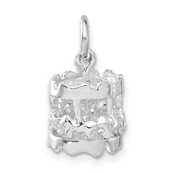 Sterling Silver Carousel Charm